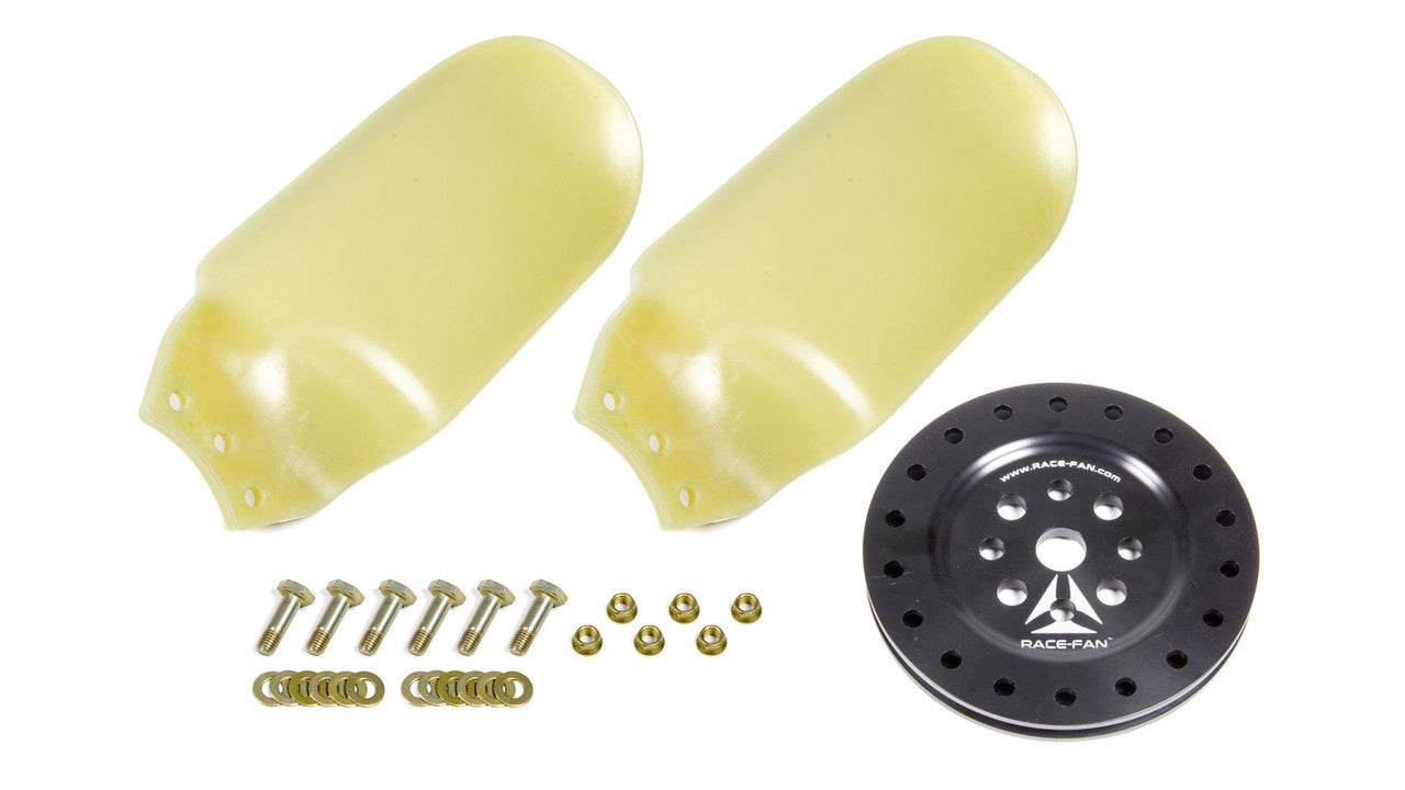 19in 2 Blade Race Fan Kit 5/8 Center Hub