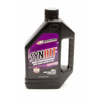 Maxima Transmission Fluid, SYNATF, ATF, 20W, Synthetic, 1 qt Bottle