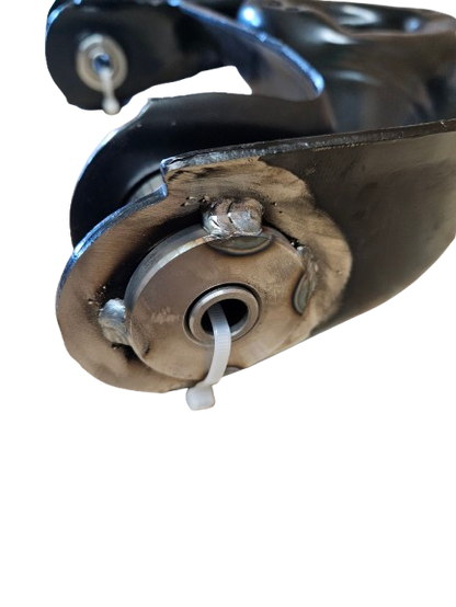 Metric LH Lower Control Arm & Bushings PRESS IN - Kit4