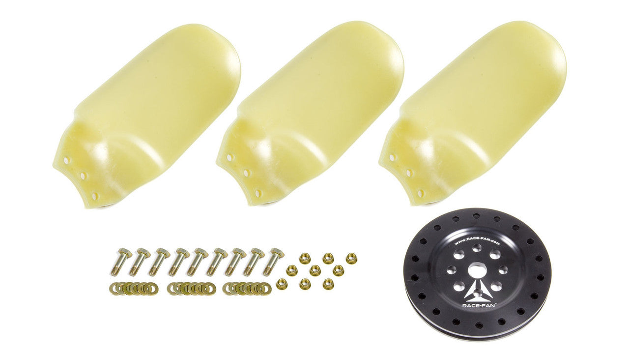 15in 3 Blade Race Fan Kit 5/8 Center Hub