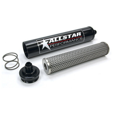 Aluminum Fuel Filter Stainless 8in