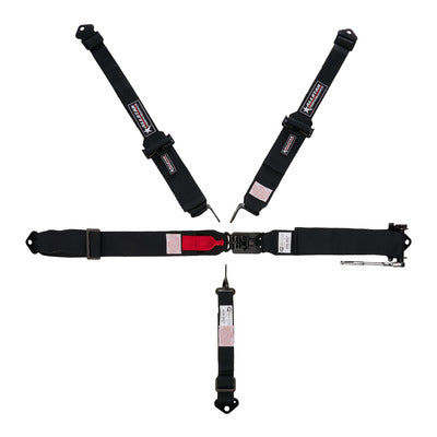 All Star 5 Point Ratcheting HANS Racing Harness