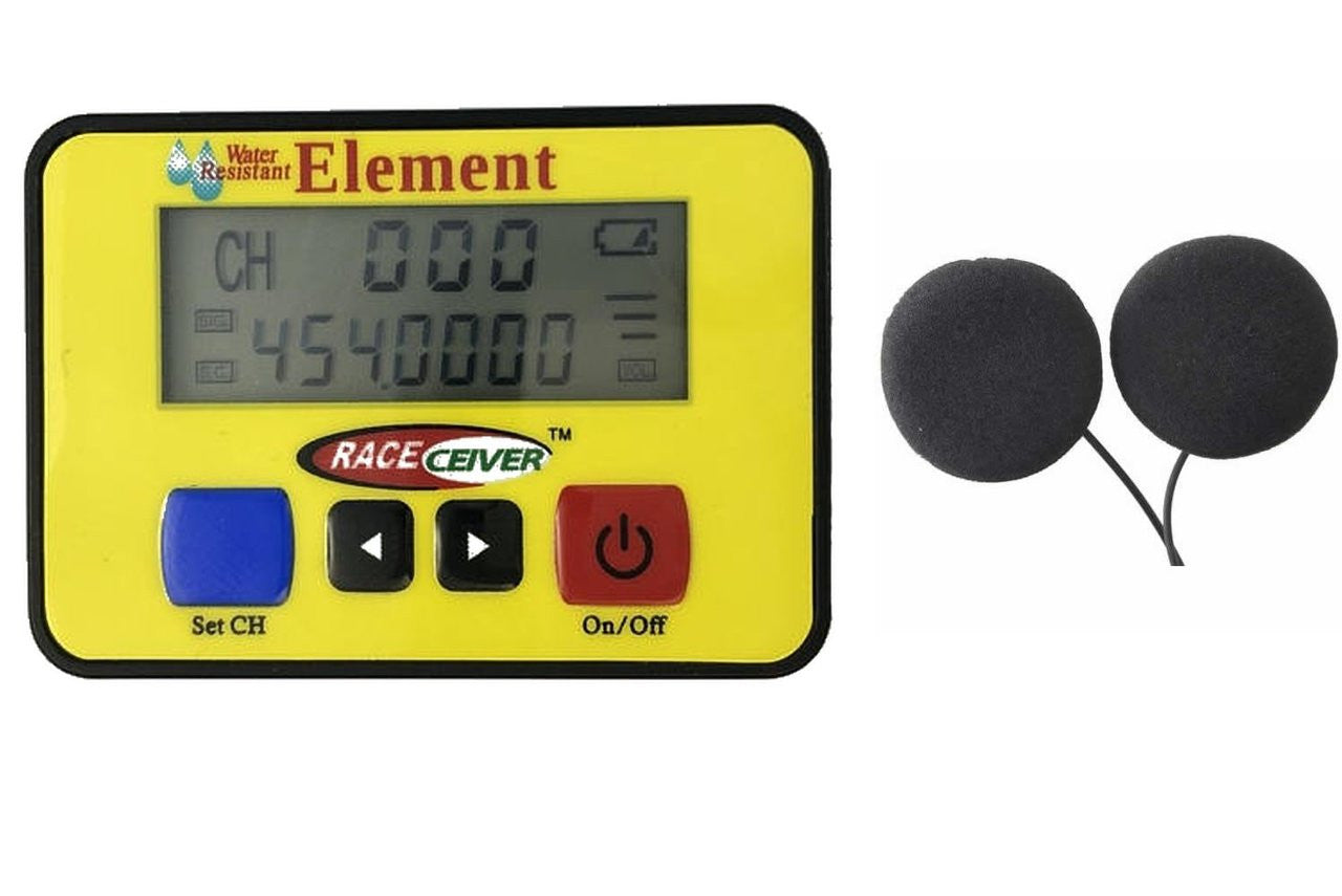 RACEceiver Element Rechargeable with Helmet Speakers – Bryke Racing