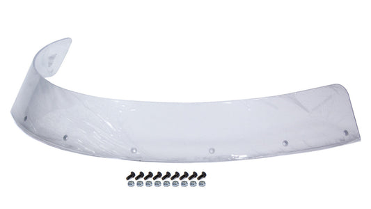 MD3 Cockpit Deflector Extension 3in Tall Clear