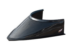 MD3 Hood Scoop 4-3/4in CURVED Carbon Fiber