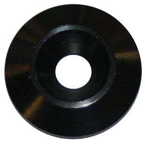 1in - Body Washers Black Flush Head