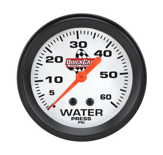 QuickCar Water Pressure 2-5/8 Gauge 0-60