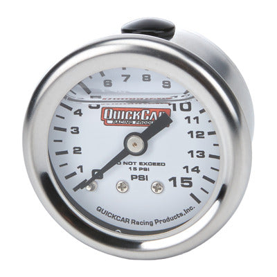 Fuel Pressure Gauge 0-15