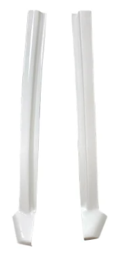 White - 81-88 STOCK CAR A-PILLAR SET
