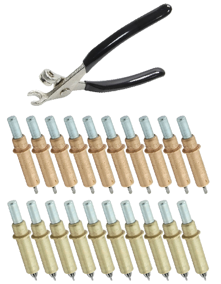 Cleco Kit 10 1/8in and 10 3/16in with Pliers