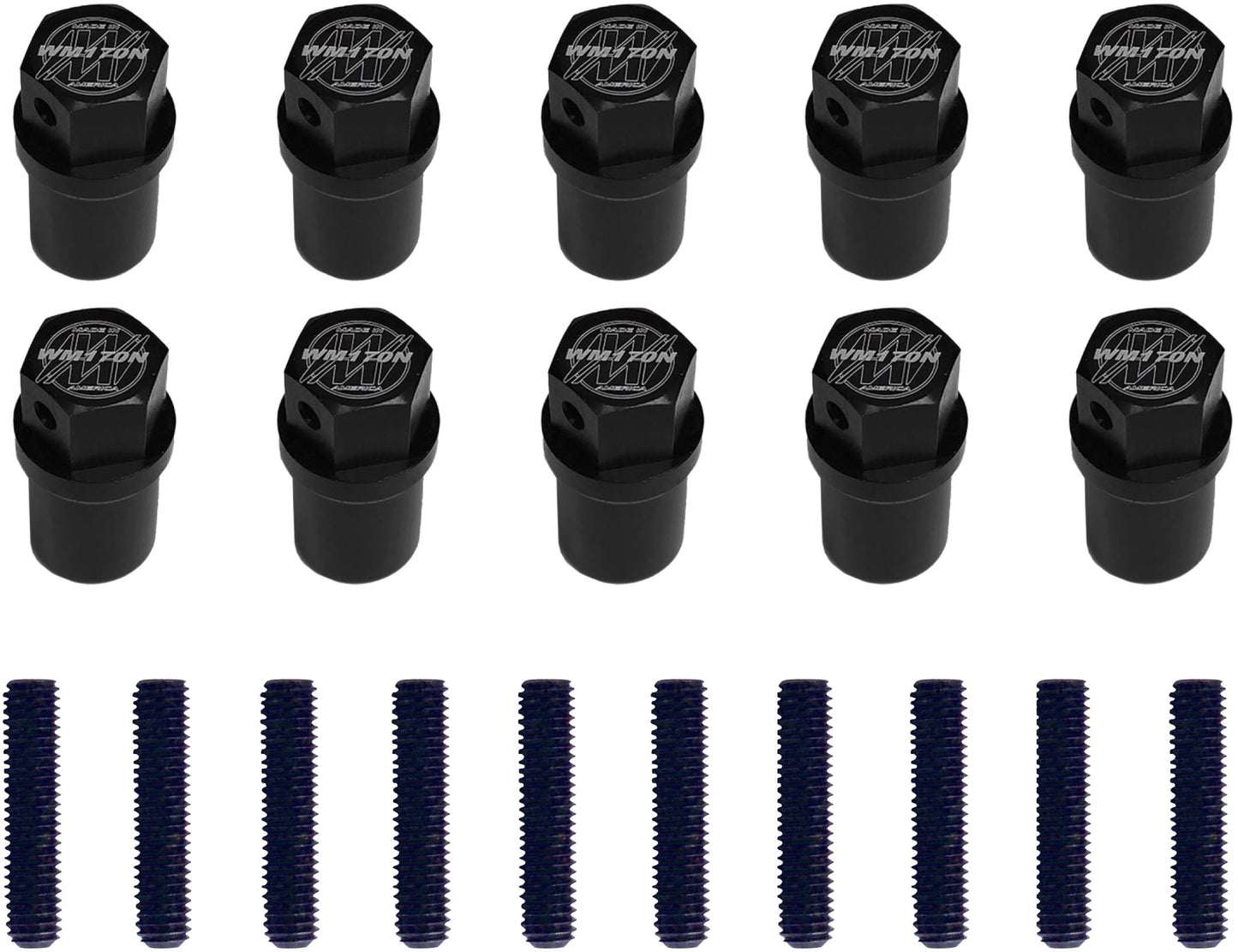 Wehrs Billet Quick Change Nut and Stud - 10 Pk