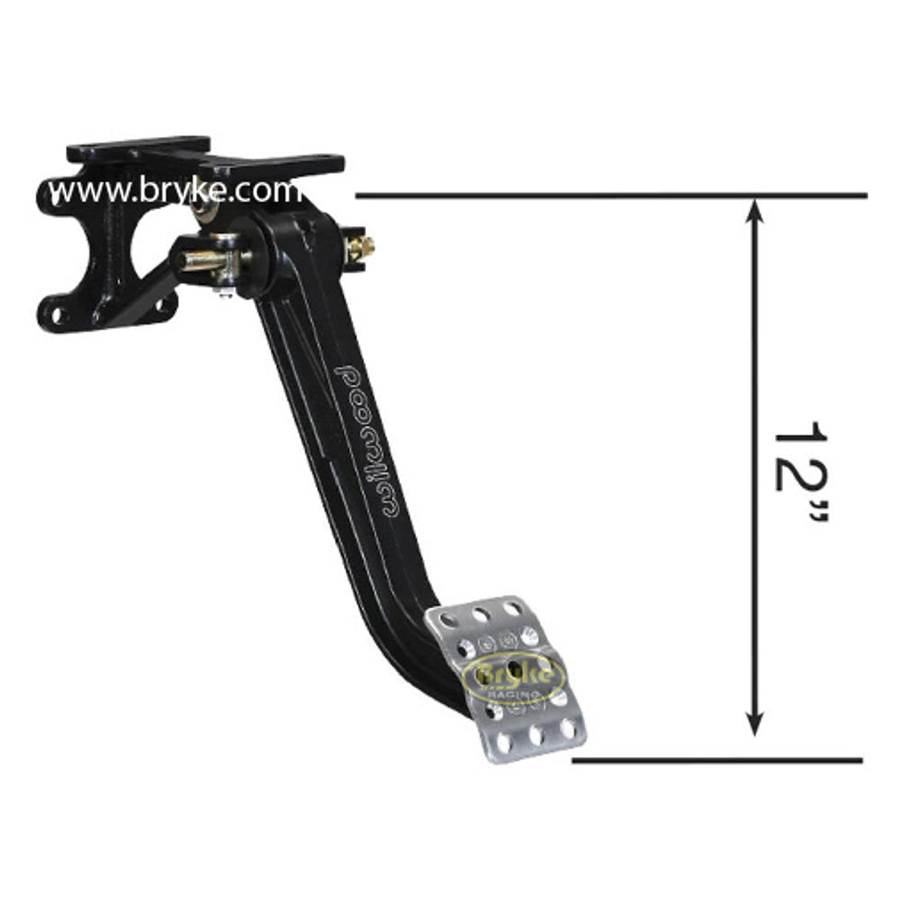 wilwood pedal Wilwood Adjustable Brake Pedal - Dual MC