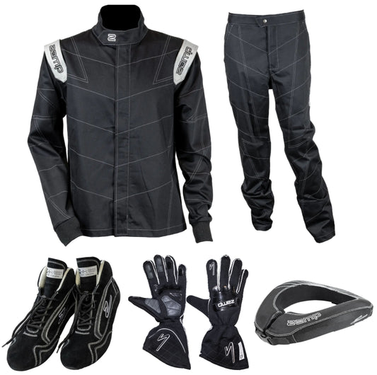Zamp Single Layer 5 Piece Driving Suit Combo - Zamp Combo 1