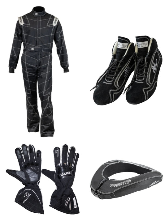 Zamp Single Layer One Piece Driving Suit Combo - Zamp Combo 3