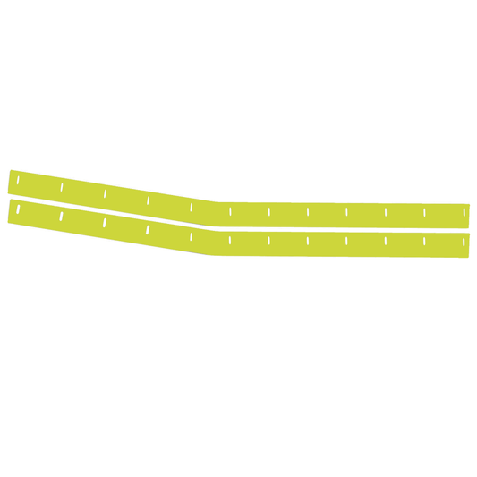 MD3 Monte Carlo Nose Wear Strip Fluorescent Yellow