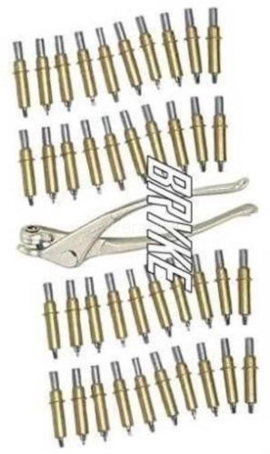 1/8 Clecos 40 Pack with Pliers