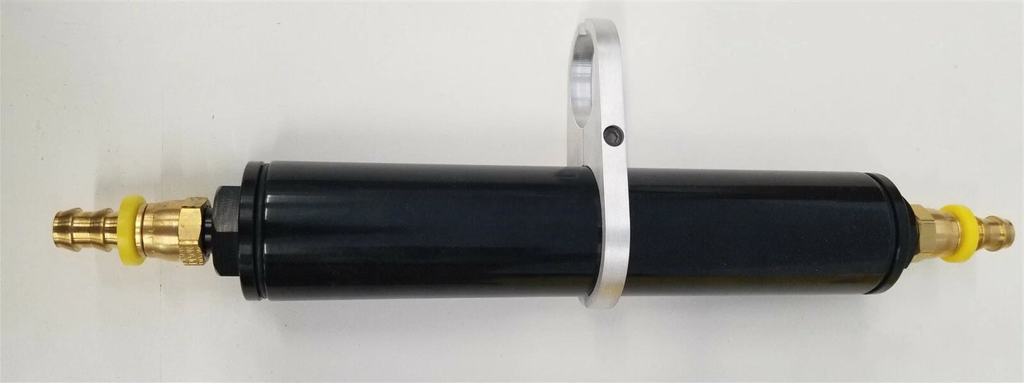 Fuel Filter 9" with Paper Fuel Filter element #8an with -8AN Fittings and Mount
