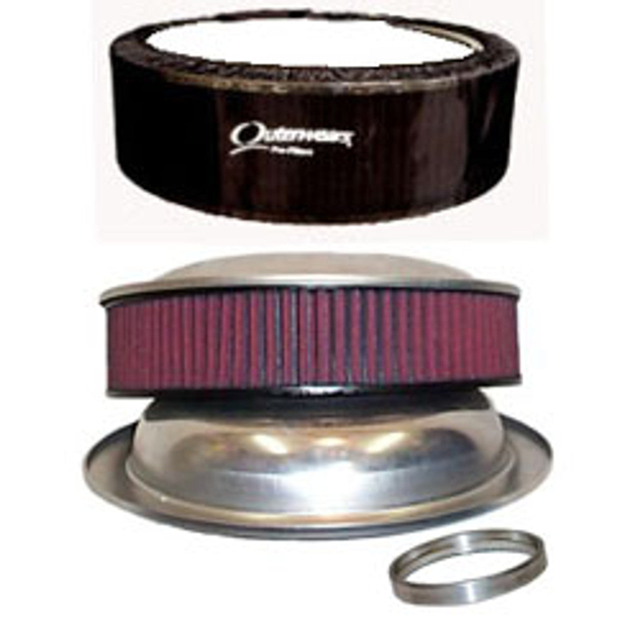 Ultra Flow Air Cleaner Kit with Outerwears Pre-Filter Yellow