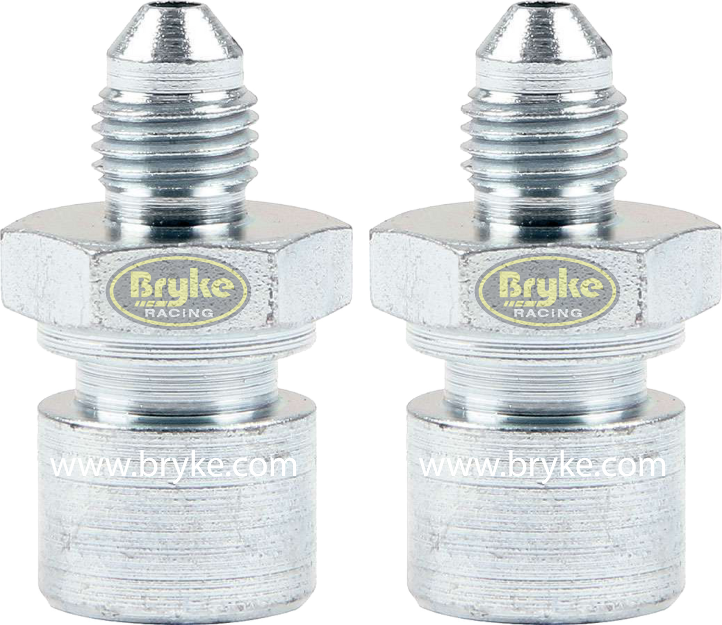 Brake Fitting 3/16 Inverted Flare to #3AN PAIR