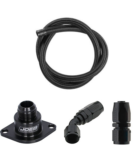 Upper Braided Radiator Hose Kit