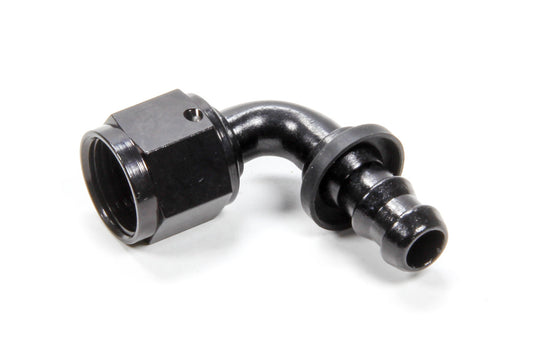 Fragola -10AN Female to -8AN Push Lock 90 Degree Fitting