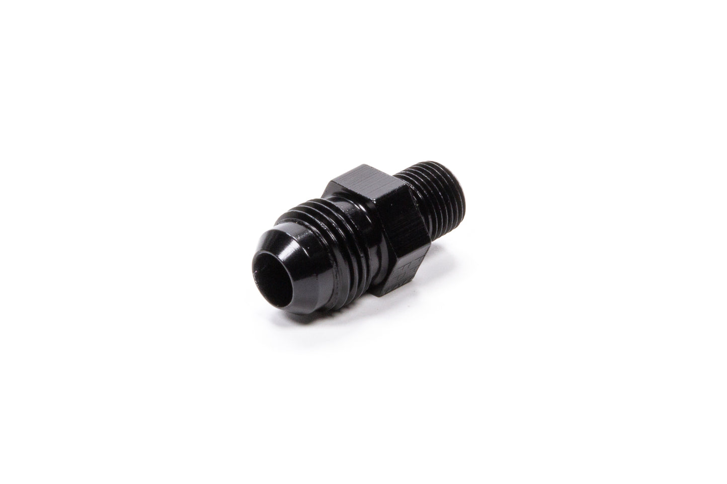 Straight Adapter Fitting #6 X 1/8 NPT Black