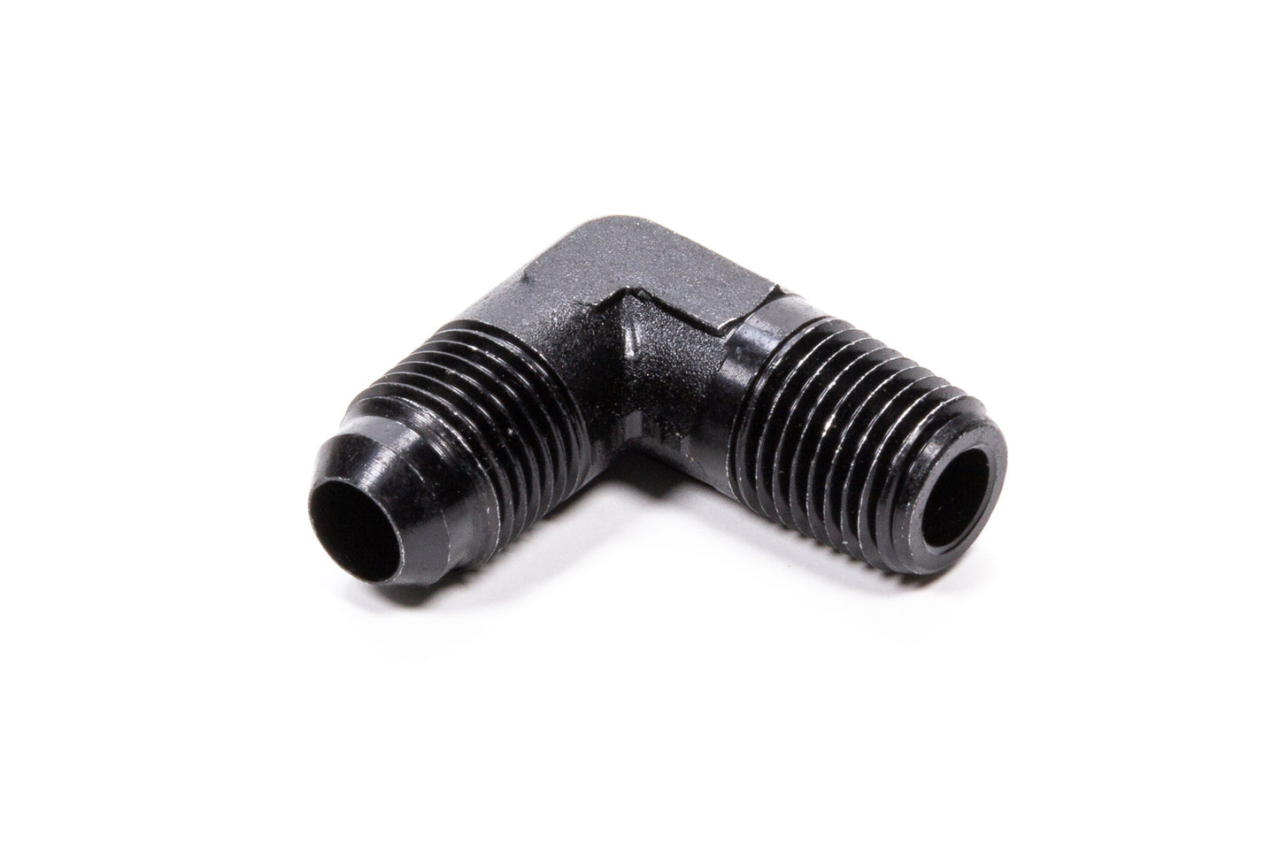 90 Deg Adapter Fitting #6 X 1/4 Npt Black
