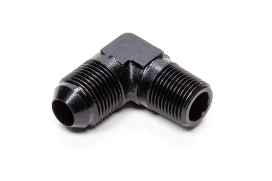 8AN to 3/8" NPT 90 Degree Adapter Fitting