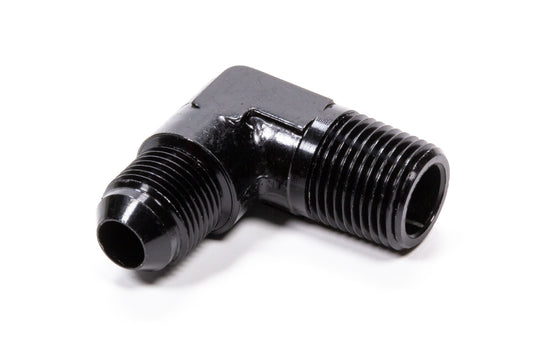 90 Deg Adapter Fitting #8 X 1/2 Npt Black