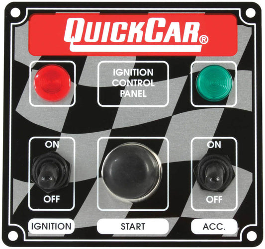 Quick Car Ignition Panel with lights