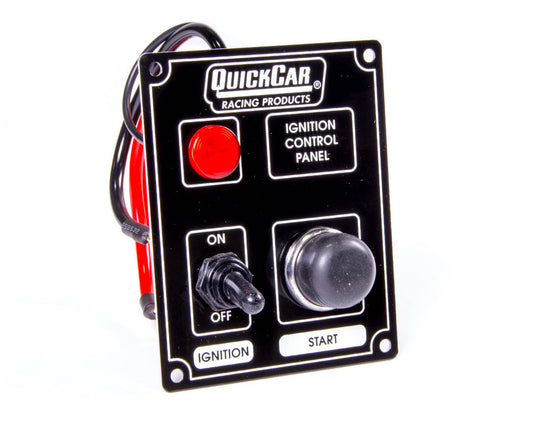 QuickCar Ignition Panel Black