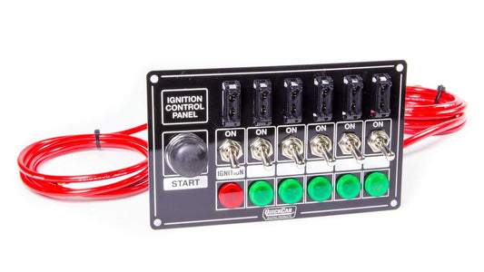 QuickCar Fused Ignition Control Panel Black
