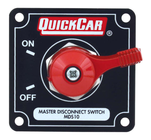 QuickCar Master Disconnect Switch Black