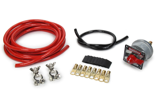 QuickCar Battery Cable Kit 4 Gauge Top Post