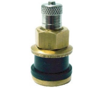 25-Pack TR416 Metal Tire Valve Stems - High Pressure Clamp-in Valves For 0.453 & 0.625 Rim Holes